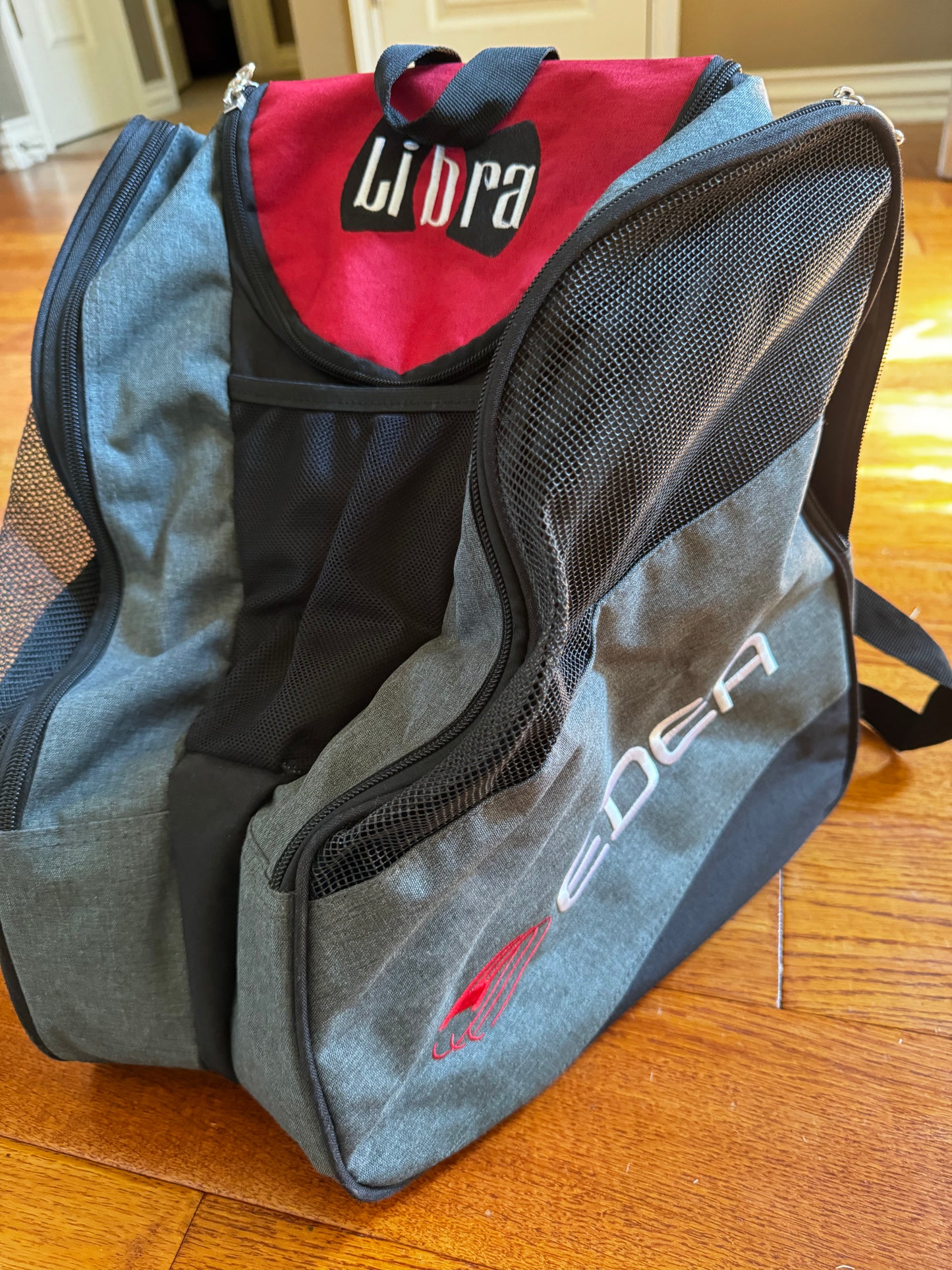 Gently Used Figure Skates Edea Chorus 220 C and MK Professional Blades and Edea skating bag
